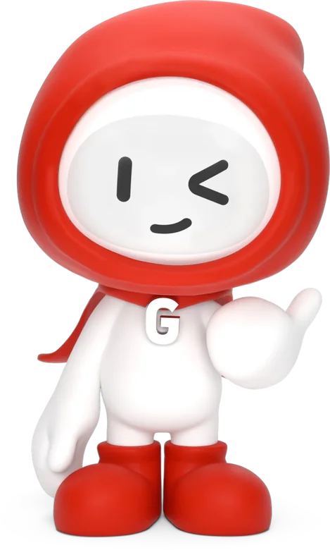 极客队长 Geeke Captain 角色设定图——眨眼示意的技术搭子